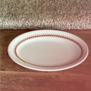 Classic White Oval Serving Platter
